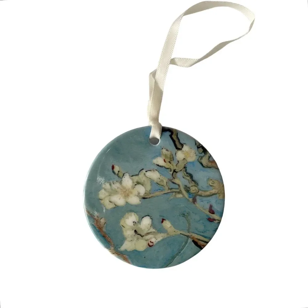 Van Gogh Almond Blossom Keepsake Ornament RainCaper Double Sided 3